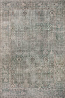 Chris Loves Julia x Loloi | Jules Collection | Emerald / Antique Ivory | 46211