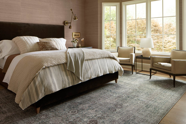 Chris Loves Julia x Loloi | Jules Collection | Emerald / Antique Ivory