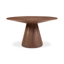 Otago Round 54In Dining Table Walnut Brown