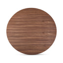 Otago Round 54In Dining Table Walnut Brown