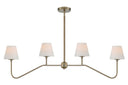 Keenan 48'' Vibrant Gold Linear Chandelier