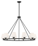 Keenan 42'' Matte Black Chandelier