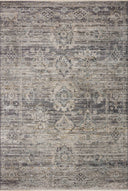Jean Stoffer x Loloi | Katherine Collection | Graphite / Jade | KES-05