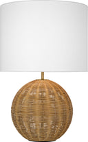 Mari Medium Table Lamp Rattan Bulbs Inc