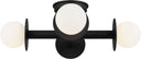 Nodes Semi-Flush Mount Midnight Black