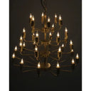 Montoro Chandelier | Antique Brass