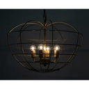 Mo Pendant | Metal with Brass Finish
