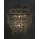 Quebec Chandelier | Metal with Brass Finish