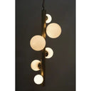Orellana Chandelier | Metal with Brass Finish