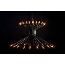 Mancini Chandelier | Black Iron