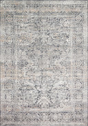 Loloi II | Lucia Collection | Steel / Ivory | LUC-03