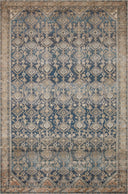 Magnolia Home by Joanna Gaines x Loloi | Lenna Collection | Indigo / Natural | LEA-01