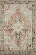 Magnolia Home by Joanna Gaines x Loloi | Lenna Collection | Rust / Charcoal | LEA-03