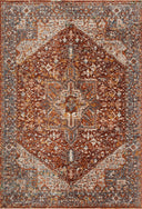 Loloi | Lourdes Collection | Rust / Multi | LOU-02