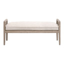 Leone Bench | LiveSmart Gellar Linen