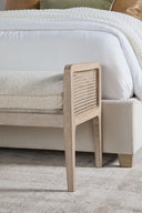 Leone Bench | LiveSmart Gellar Linen