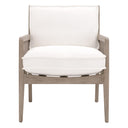 Leone Club Chair | LiveSmart Peyton Pearl