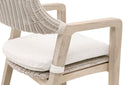 Lucia Outdoor Counter Stool | Gray Teak