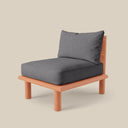 Madeira Lounge Chair in Charcoal