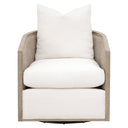 McGuire Swivel Club Chair | Cane