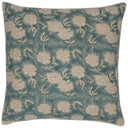 Modern Marigold Teal Pillow