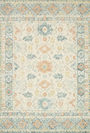 Loloi | Norabel Collection | Ivory / Multi | NOR-01