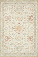 Loloi | Norabel Collection | Ivory / Rust | NOR-03