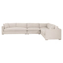 Newport Outdoor Modular 2-Seat Right Track Arm Sofa