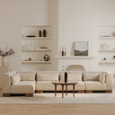 June Classic L-Shaped Modular Sectional Oatmeal