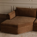 Madrid Left Sectional Taupe