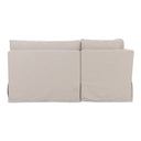 Fable Slipcover Dining Banquette U-Shape Beige 121 in.