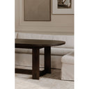 Fable Slipcover Dining Banquette U-Shape Beige 154 in.