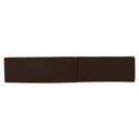 Naomi 2 Piece Wave Modular Sectional Dark Brown