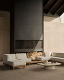 Monocle Outdoor Coffee Table | Teak | Square