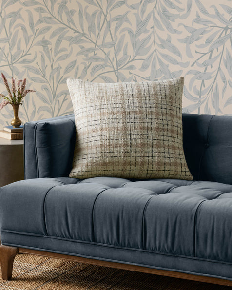 Cricket Beige / Black Pillow