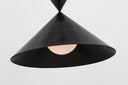 Orsay Grande Pendant | Bronze | White Glass