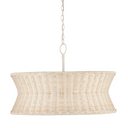 Phebe Small Rattan Chandelier