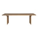 Koshi Dining Table Sandblasted Amber Oak