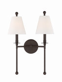 Riverdale 15'' Dark Bronze Sconce