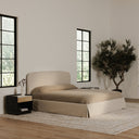 Joan King Storage Bed Cream