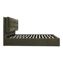 Sebastion King Storage Bed Green