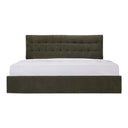 Sebastion King Storage Bed Green