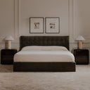 Sebastion Queen Storage Bed Green