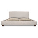 Beau Queen Storage Bed Speckled Light Grey