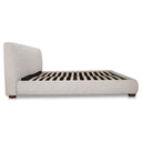Beau Queen Storage Bed Speckled Light Grey