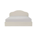 Maggie King Storage Bed Cream
