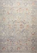 Chris Loves Julia x Loloi | Rosemarie Collection | Oatmeal / Lavender | ROE-05
