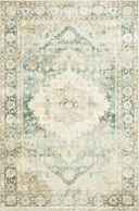 Loloi II | Rosette Collection | Teal / Ivory | ROS-08