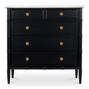 Eleanor 5 Drawer Chest Black
