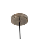 Rio Vintage Brass Pendant Light 15"